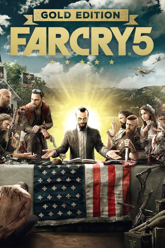 Front Cover for Far Cry 5: Gold Edition (Xbox One) (download release (European/Oceanic version))