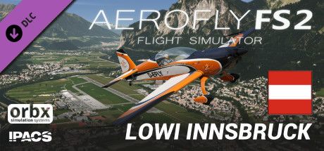 Front Cover for Aerofly FS 2 Flight Simulator: LOWI Innsbruck (Windows) (Steam release)