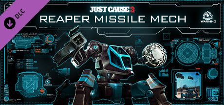 Front Cover for Just Cause 3: Reaper Missile Mech (Windows) (Steam release)
