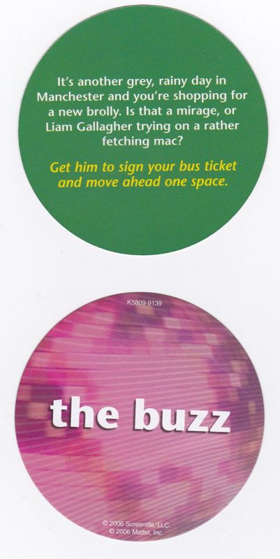Other for Scene It?: Music (DVD Player): Buzz Card