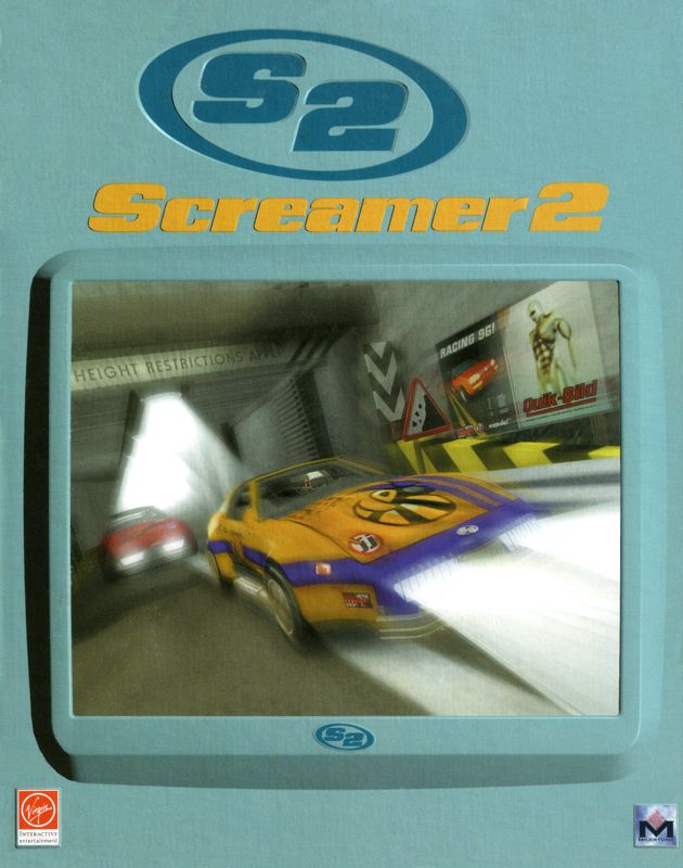 Front Cover for Screamer 2 (DOS and Windows)