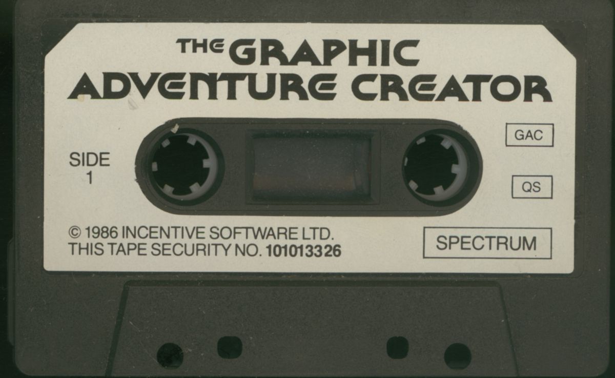 Media for The Graphic Adventure Creator (ZX Spectrum)