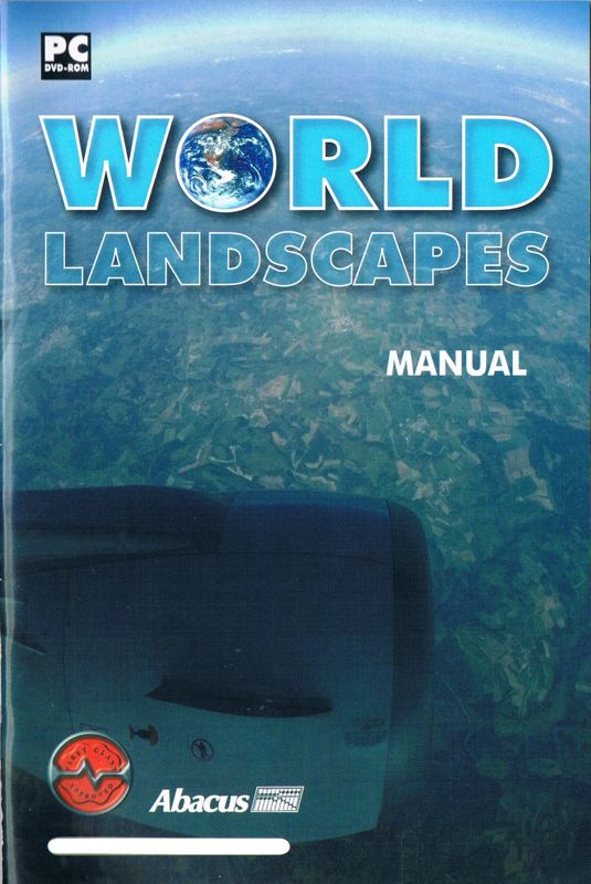 Manual for World Extreme Landscapes (Windows): Front - English