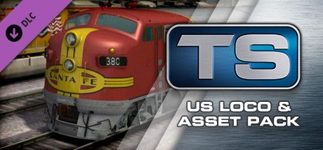Front Cover for TS: US Loco & Asset Pack (Windows) (Steam release)