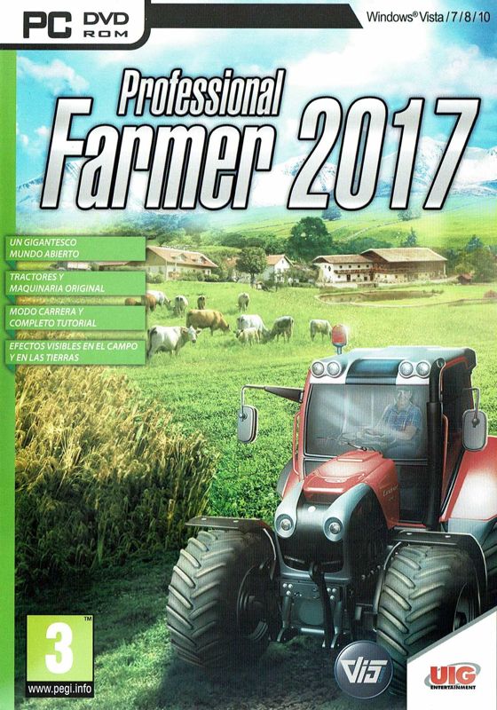 Front Cover for Professional Farmer 2017 (Windows)