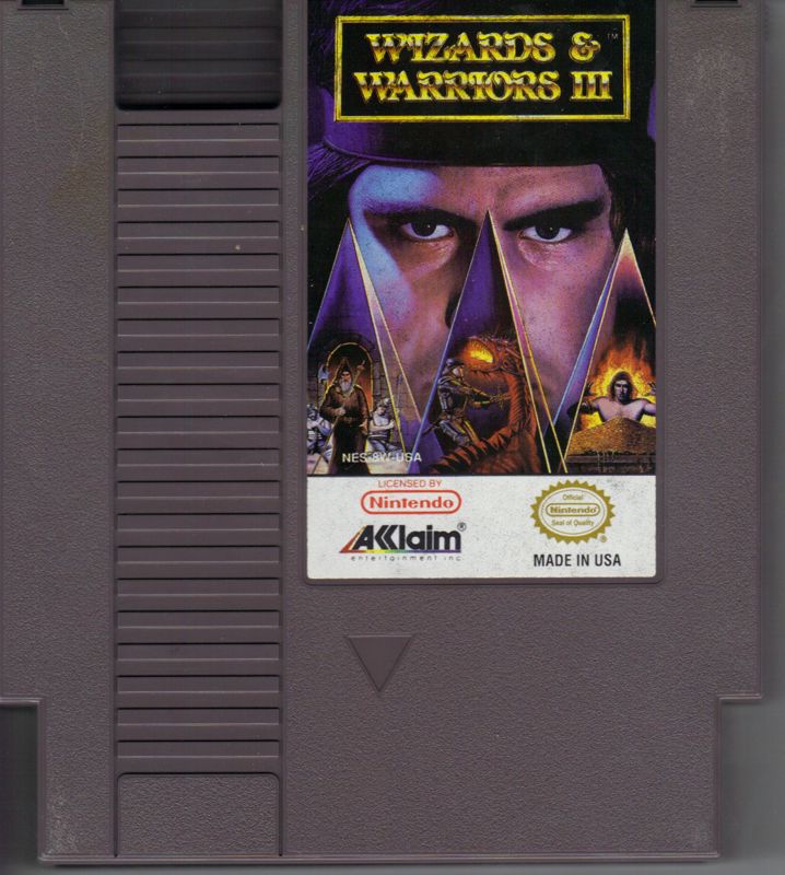 Media for Wizards & Warriors III: Kuros - Visions of Power (NES)