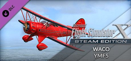 Front Cover for Microsoft Flight Simulator X: Steam Edition - WACO YMF5 (Windows) (Steam release)