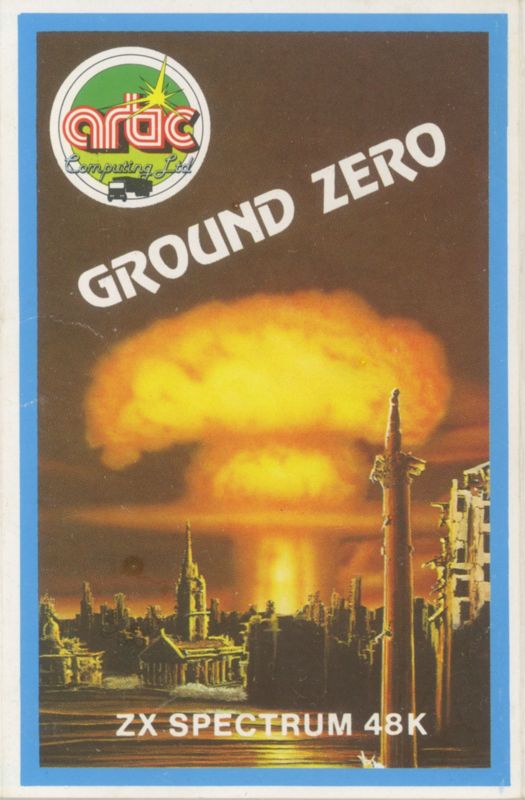 Front Cover for Ground Zero (ZX Spectrum)