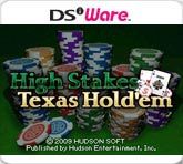 Front Cover for High Stakes: Texas Hold'em (Nintendo DSi) (download release)