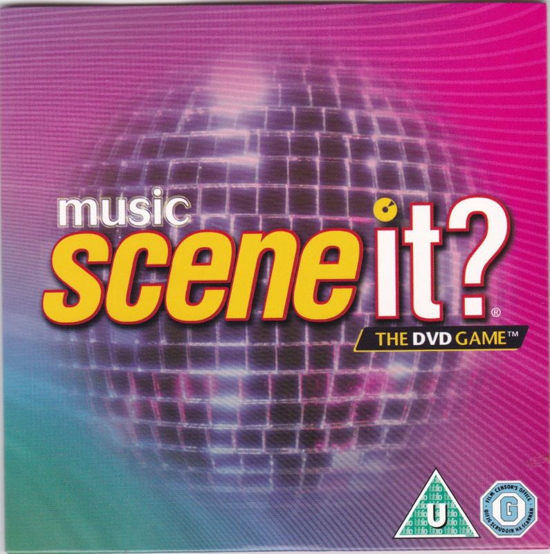 Inside Cover for Scene It?: Music (DVD Player): Card Slipcase: Front