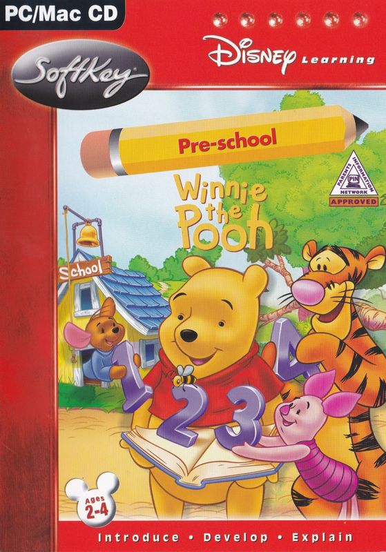 Other for Winnie the Pooh: Triple Pack (Macintosh and Windows): Disney's Winnie The Pooh: Preschool - Front