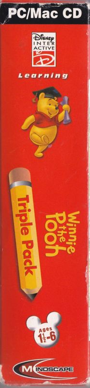 Spine/Sides for Winnie the Pooh: Triple Pack (Macintosh and Windows): Spine