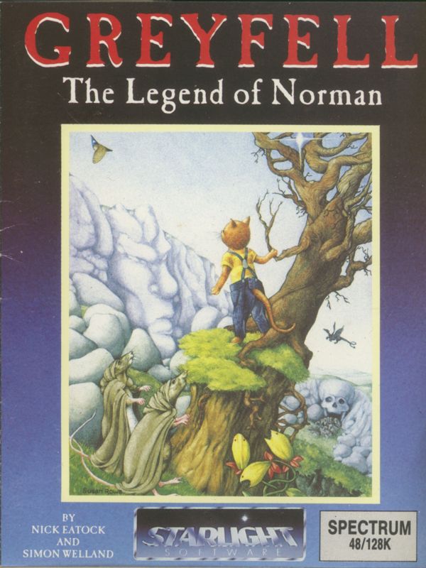 Front Cover for Greyfell: Legend of Norman (ZX Spectrum)