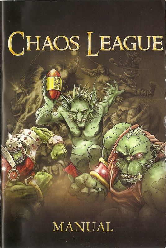 Manual for Chaos League (Windows): Front