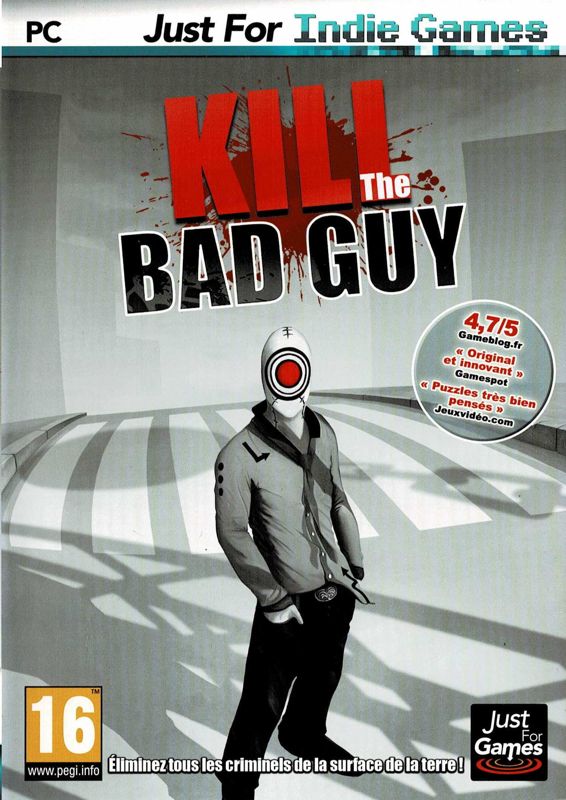 Front Cover for Kill the Bad Guy (Windows) (Just for Indie Games release)