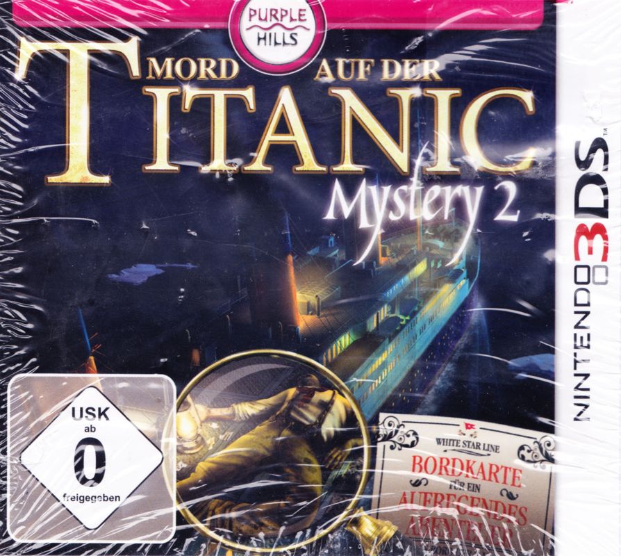Front Cover for Murder on the Titanic (Nintendo 3DS)