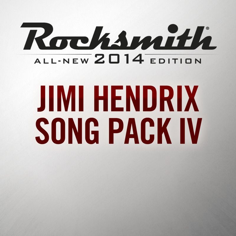 Front Cover for Rocksmith: All-new 2014 Edition - Jimi Hendrix Song Pack IV (PlayStation 3 and PlayStation 4) (download release)