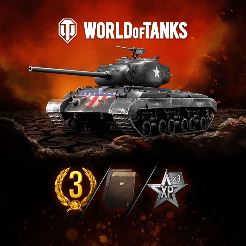 Front Cover for World of Tanks: Vengeance T25 Loaded (PlayStation 4) (download release)