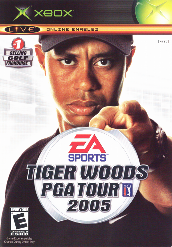 Front Cover for Tiger Woods PGA Tour 2005 (Xbox)