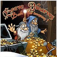 Front Cover for Brave Dwarves: Back for Treasures (Windows) (Reflexive Entertainment release)