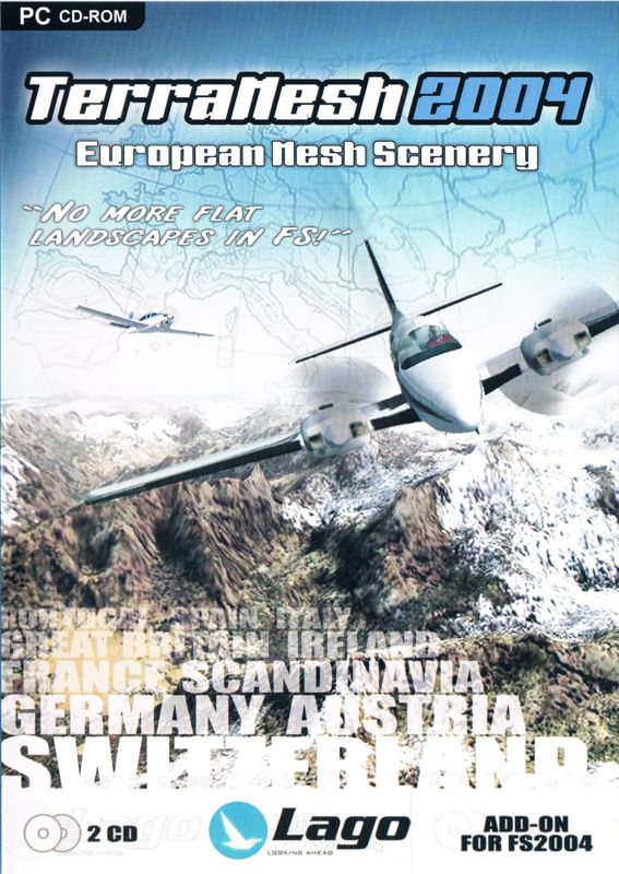 Front Cover for TerraMesh 2004: European Mesh Scenery (Windows)