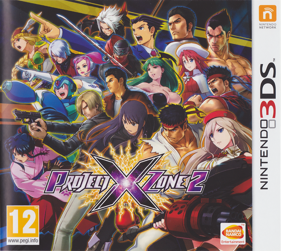 Дс на английском. Project x Zone персонажи. Zone 2. Nintendo DS список игр Namco. Project x game.