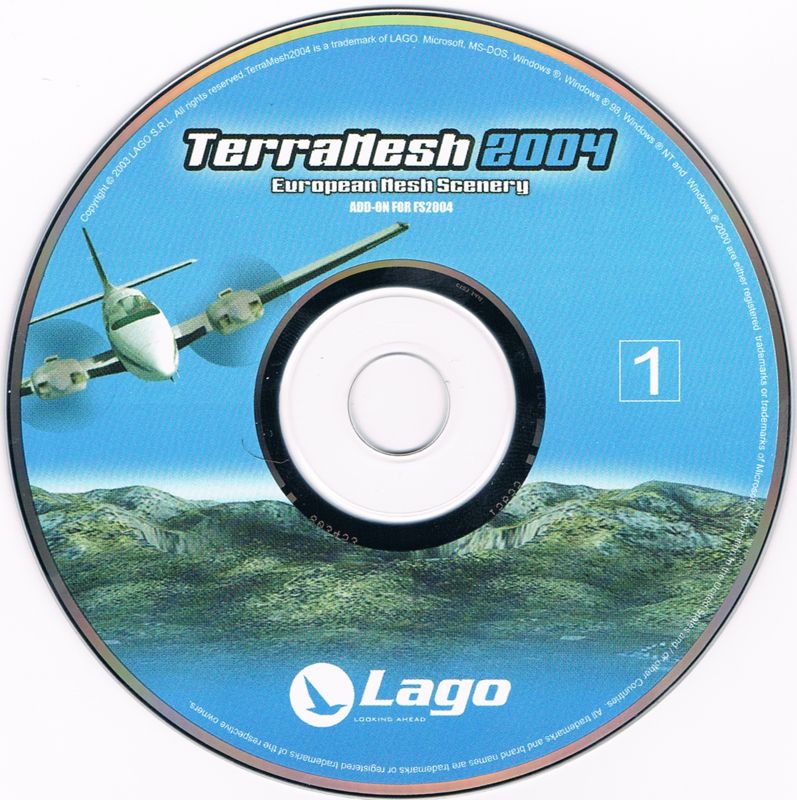 Media for TerraMesh 2004: European Mesh Scenery (Windows): Disc 1