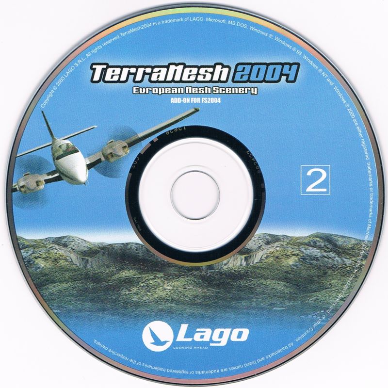 Media for TerraMesh 2004: European Mesh Scenery (Windows): Disc 2