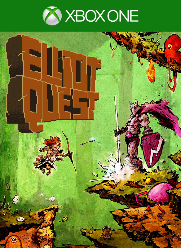Front Cover for Elliot Quest (Xbox One) (download release): 1st version