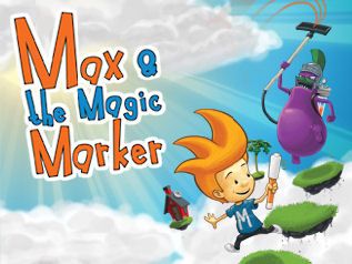 Front Cover for Max & the Magic Marker (Macintosh and Windows) (Direct2Drive release)