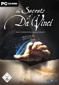 Front Cover for The Secrets of Da Vinci: The Forbidden Manuscript (Windows) (Gamesload release)