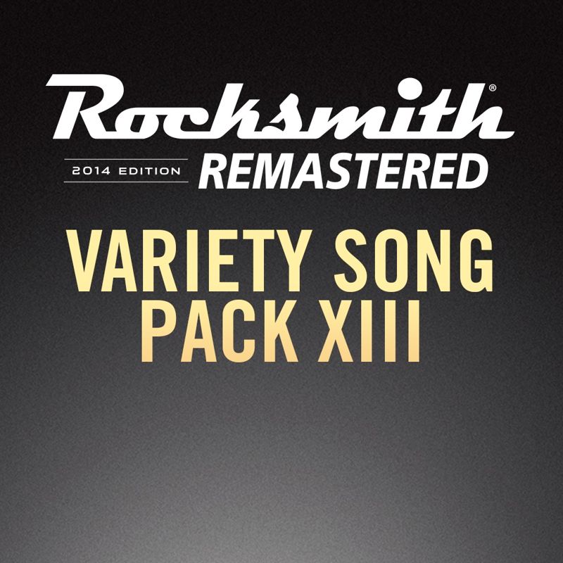 Front Cover for Rocksmith: All-new 2014 Edition - Variety Song Pack XIII (PlayStation 3 and PlayStation 4) (download release)