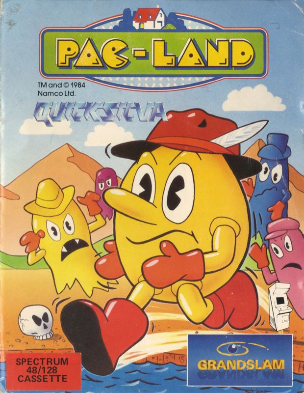 Front Cover for Pac-Land (ZX Spectrum)
