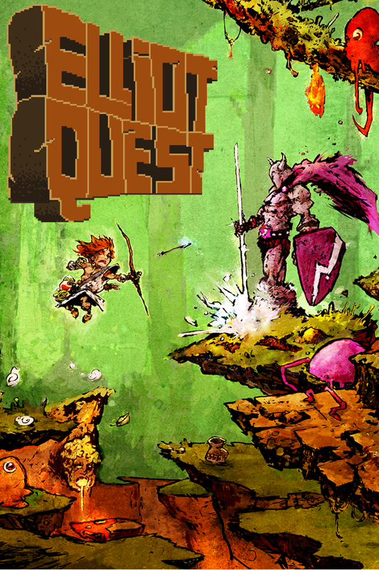 Front Cover for Elliot Quest (Xbox One) (download release): 2nd version