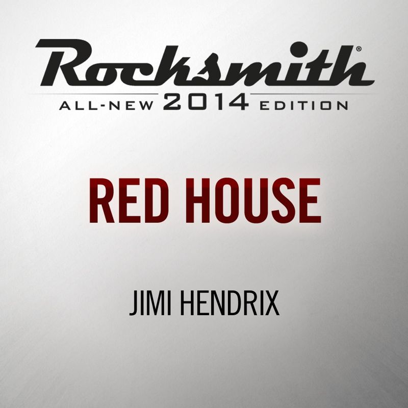Front Cover for Rocksmith: All-new 2014 Edition - Jimi Hendrix: Red House (PlayStation 3 and PlayStation 4) (download release)