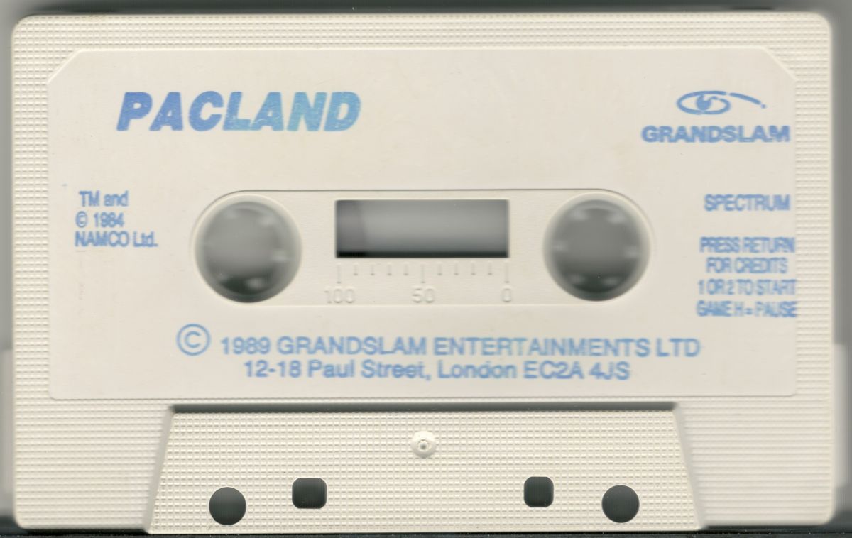 Media for Pac-Land (ZX Spectrum)