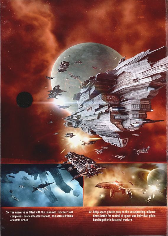 Other for EVE Online (Special Edition) (Macintosh and Windows): Outer cardboard cover - inside left