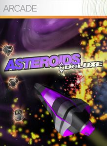 Front Cover for Asteroids & Deluxe (Xbox 360)