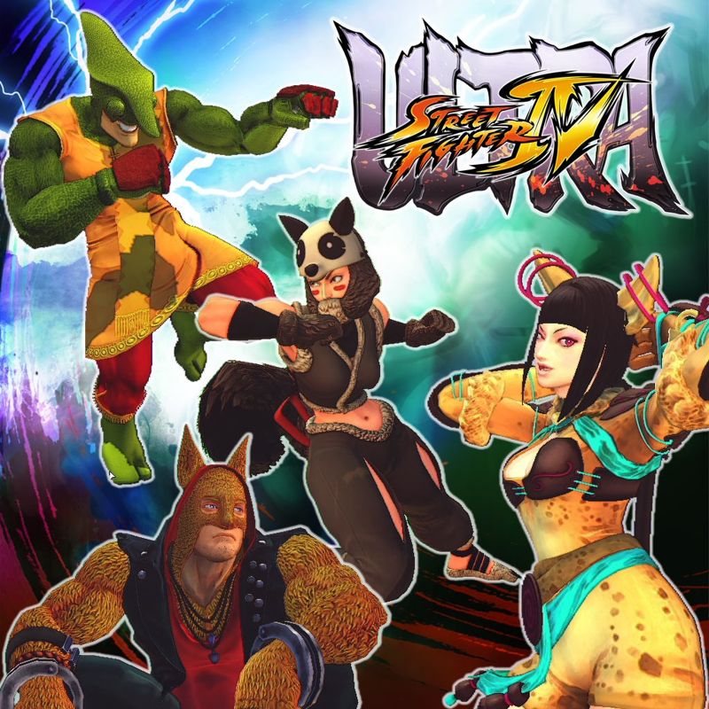 Front Cover for Ultra Street Fighter IV: Challengers Wild Pack 2 (PlayStation 3) (download release)