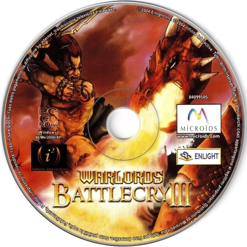 Media for Warlords: Battlecry III (Windows)