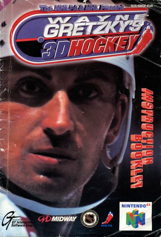 Wayne Gretzky S 3d Hockey Cover Or Packaging Material Mobygames