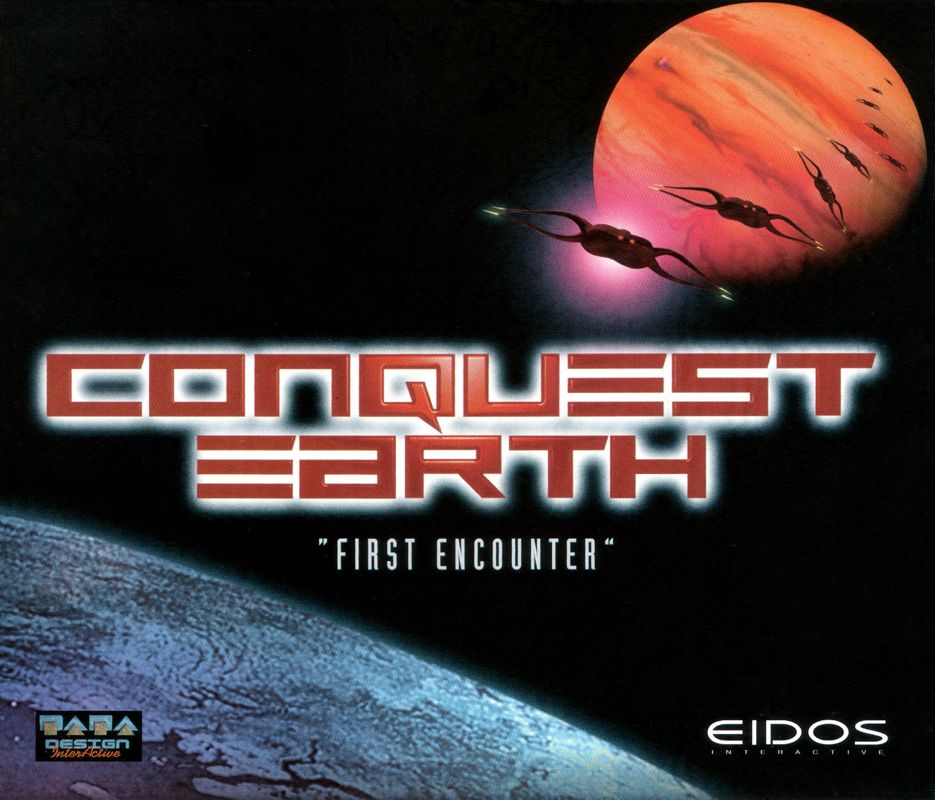 Other for Conquest Earth: "First Encounter" (DOS and Windows): Jewel Case - Front