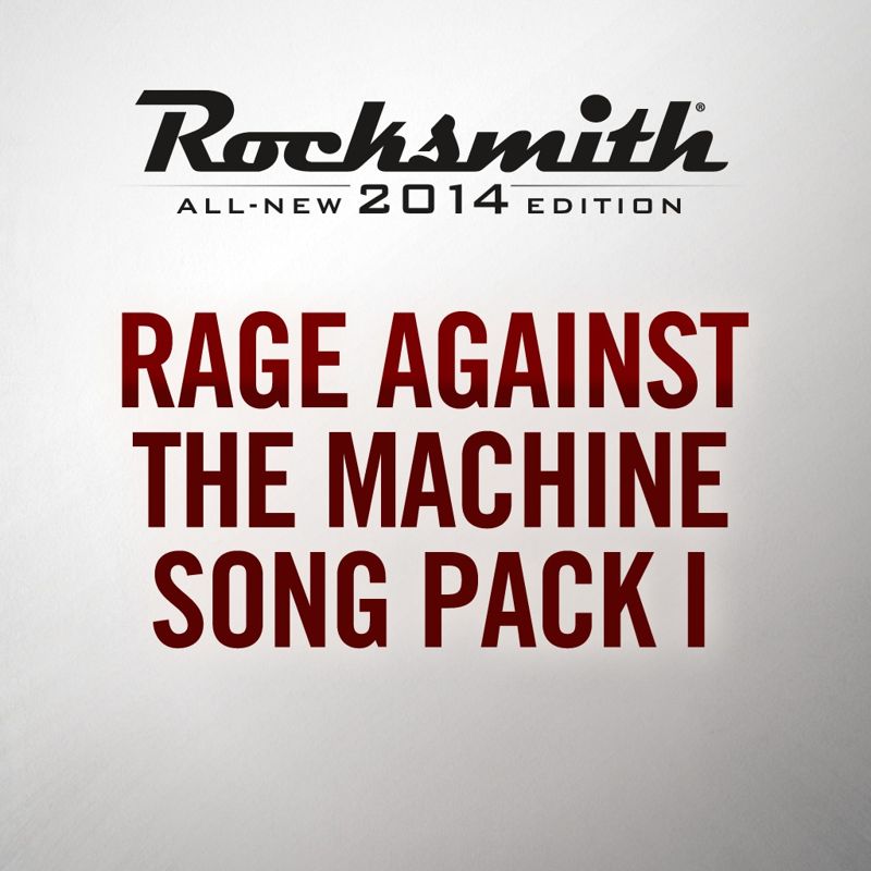 Front Cover for Rocksmith: All-new 2014 Edition - Rage Against the Machine Song Pack I (PlayStation 3 and PlayStation 4) (download release)