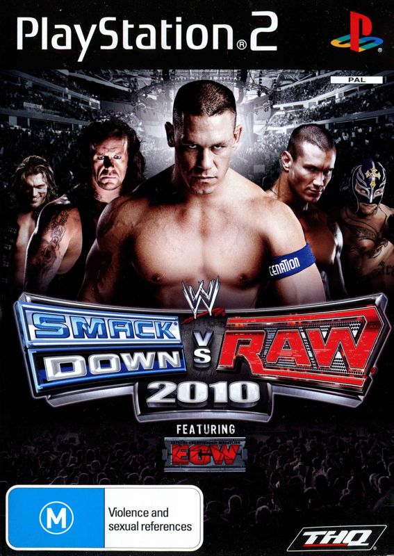 Front Cover for WWE Smackdown vs. Raw 2010 (PlayStation 2)