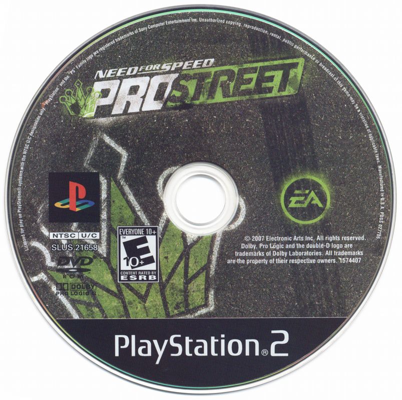 Media for Need for Speed: ProStreet (PlayStation 2)