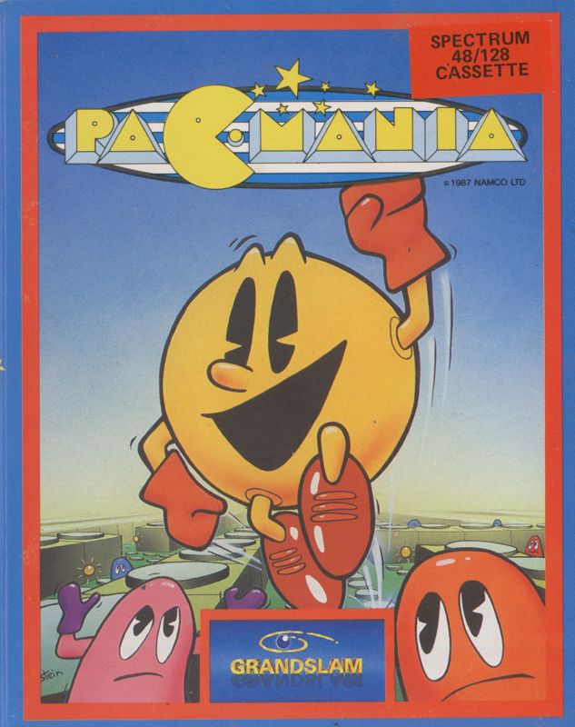 Front Cover for Pac-Mania (ZX Spectrum)