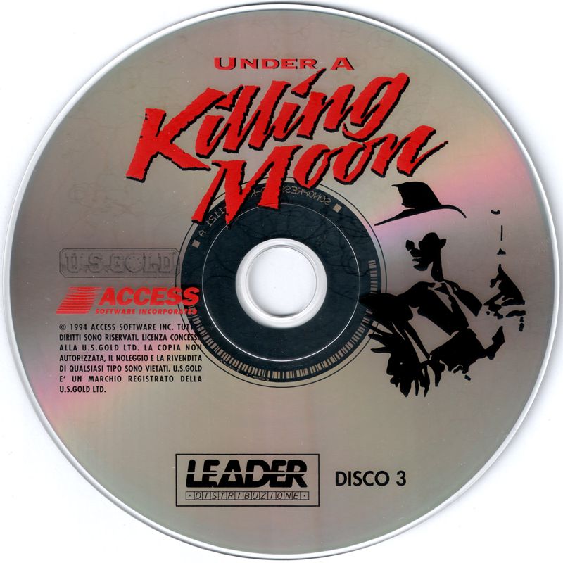 Media for Under a Killing Moon (DOS): Disc 3