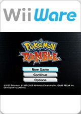 Front Cover for Pokémon Rumble (Wii)