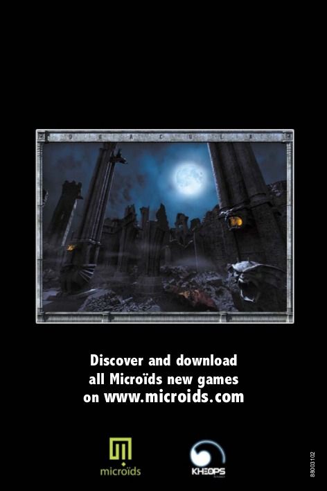 Manual for Dracula Trilogy (Windows) (GOG release): Dracula 3 - Back