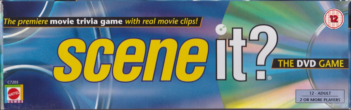 Spine/Sides for Scene It?: The DVD Movie Game (DVD Player): Lid: Left